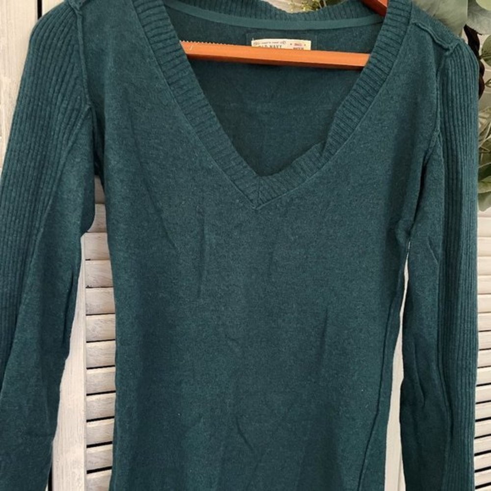 Women's Teal Old Navy Sweater
